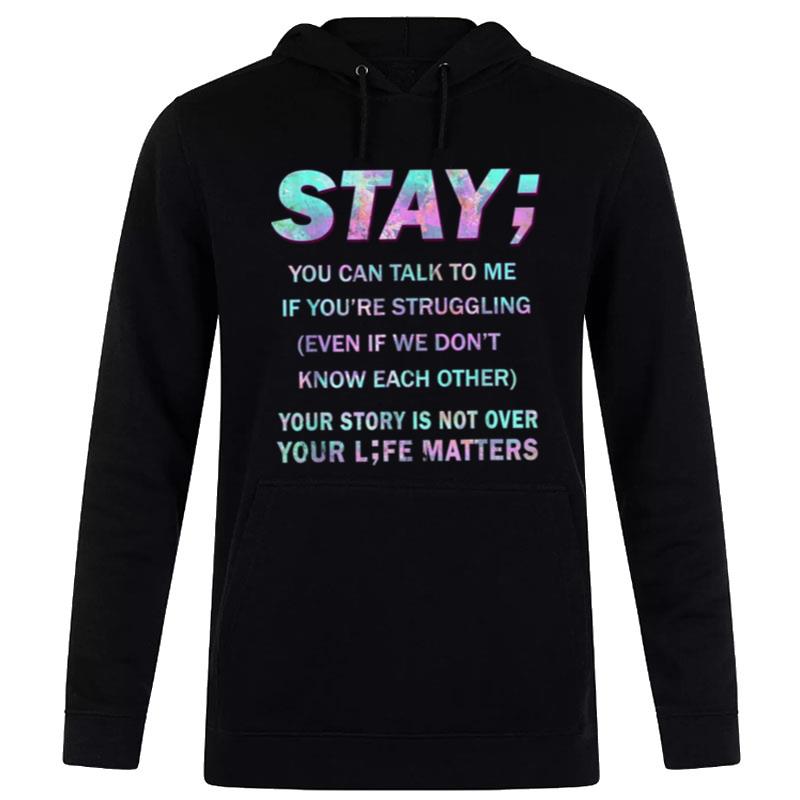 Suicide Prevention T-Shirt Hoodie