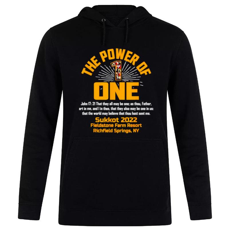 Sukkot 2022 The Power Of One T-Shirt Hoodie