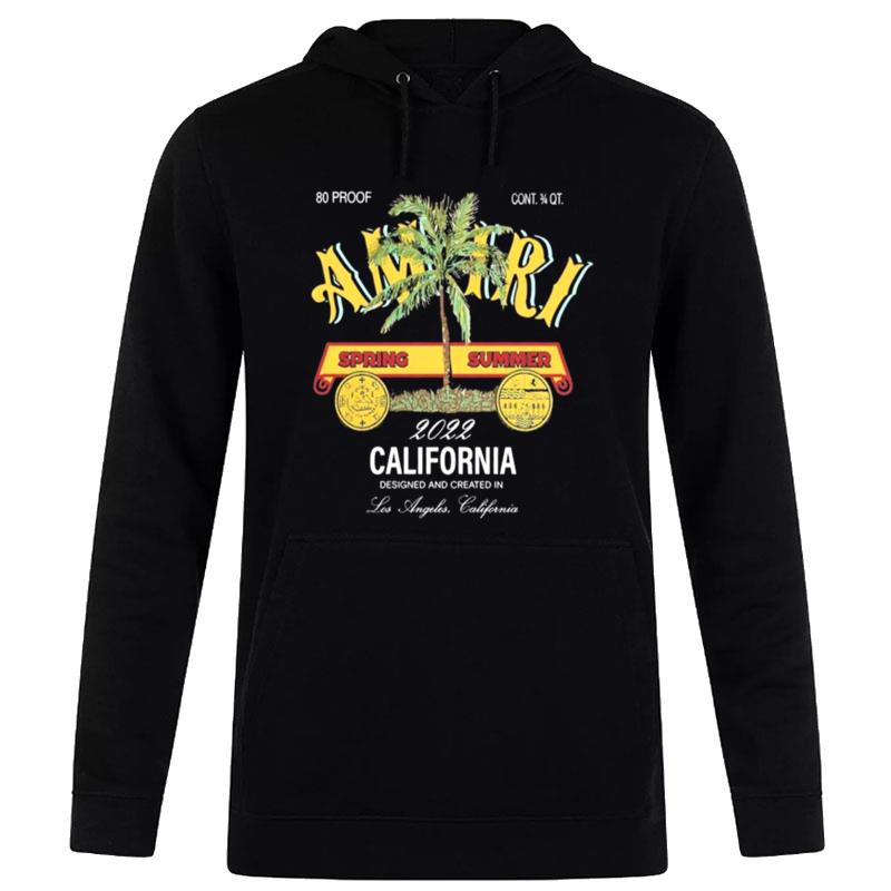 Summer 2022 California Amiri T-Shirt Hoodie