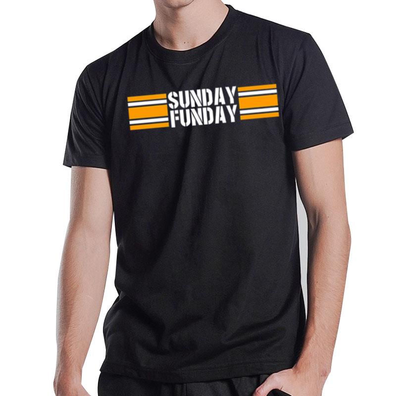 Sunday Day Fun Day Football Pittsburgh Steel City Sports Retro T-Shirt T-Shirt