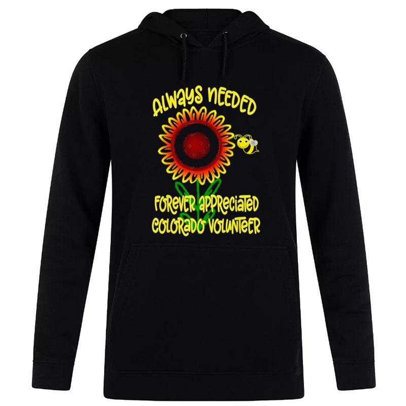 Sunflower Appreciation Colorado Volunteer T-Shirt Hoodie