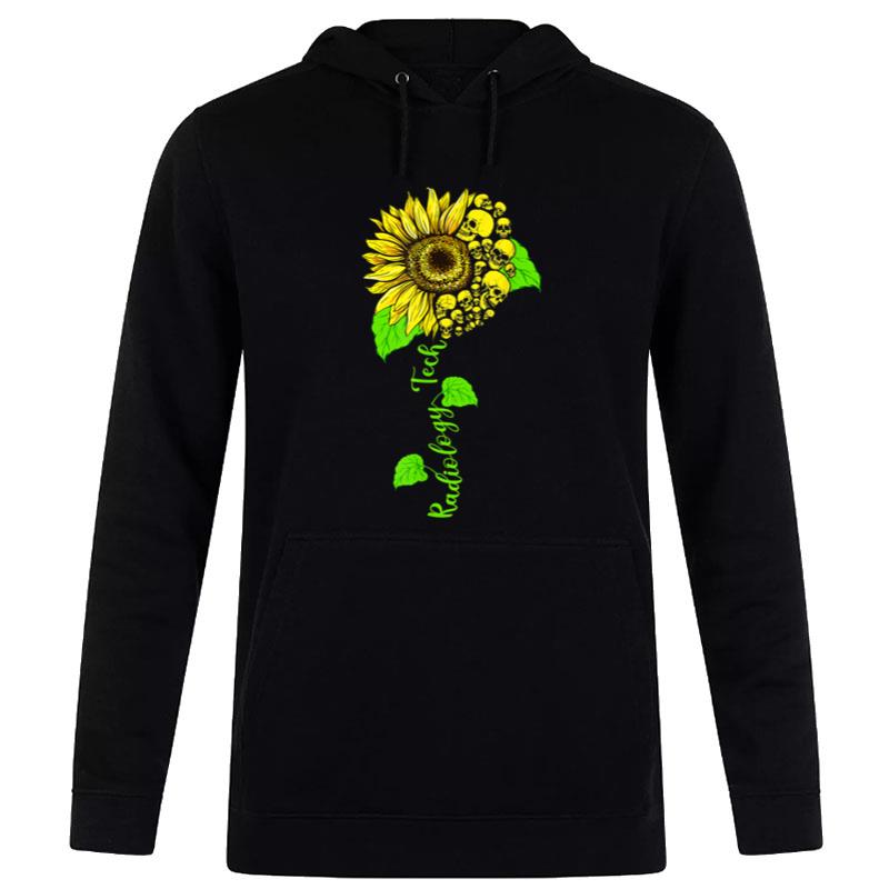 Sunflower Radiology Tech Funny Radiographer X Ray Rad Tech T-Shirt Hoodie