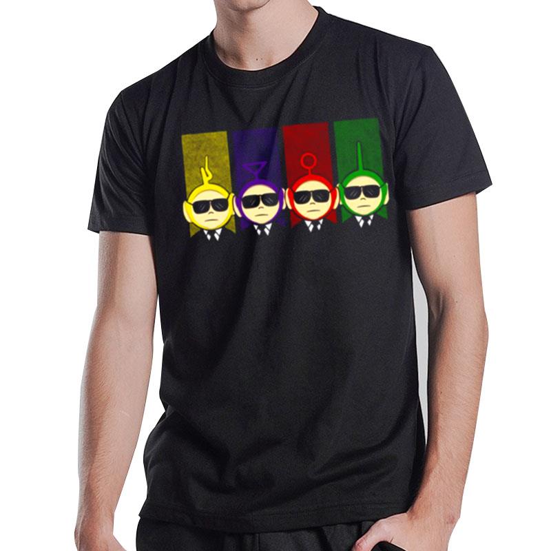 Sunglasses Funny Art Teletubbies T-Shirt T-Shirt