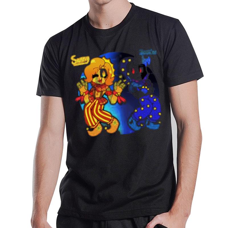 Sunny And Moondrop Five Nights At Freddy's T-Shirt T-Shirt