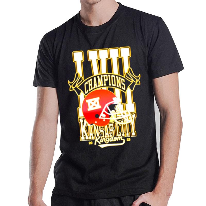 Super Bowl Lvii Champions Kansas City Kingdom 2023 Retro T-Shirt T-Shirt