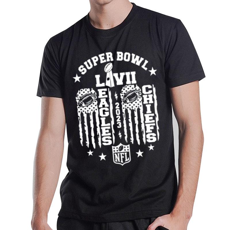 Super Bowl Lvii Halftime Show Eagles Vs Chiefs T-Shirt T-Shirt