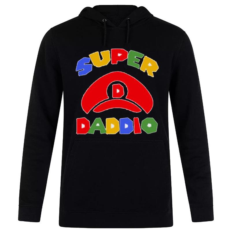 Super Daddio Super Mario Father's Day T-Shirt Hoodie