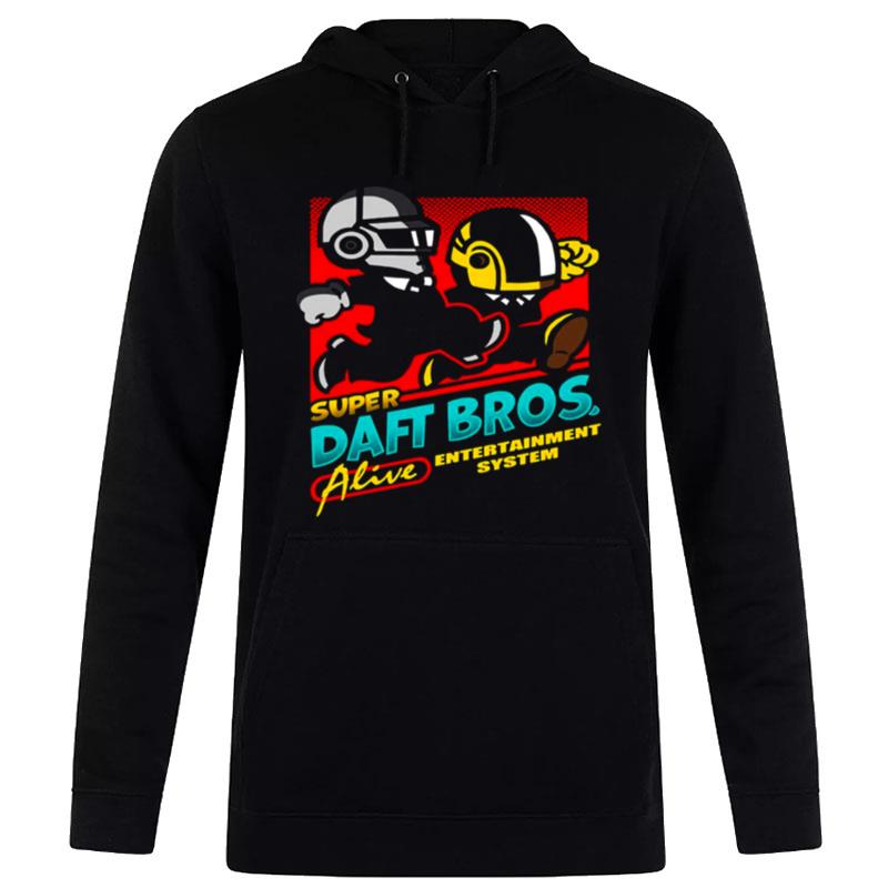 Super Daft Bros High Quality Of Daft Punk T-Shirt Hoodie