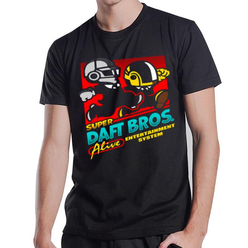 Super Daft Bros High Quality Of Daft Punk T-Shirt T-Shirt