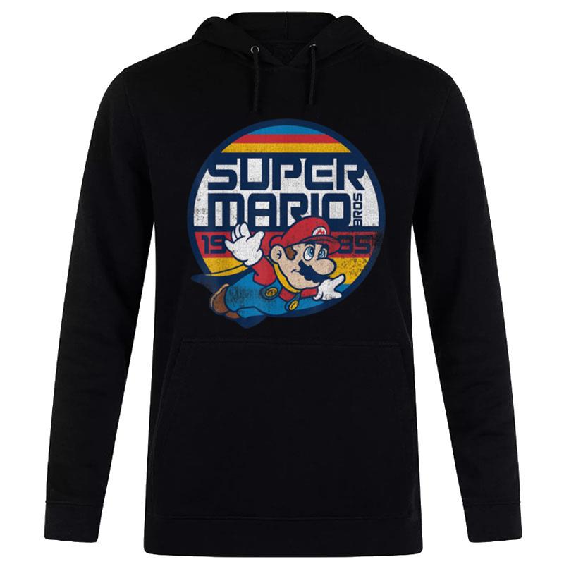 Super Mario Classic Retro Flying 1985 Graphic T-Shirt Hoodie