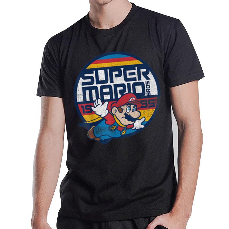 Super Mario Classic Retro Flying 1985 Graphic T-Shirt T-Shirt