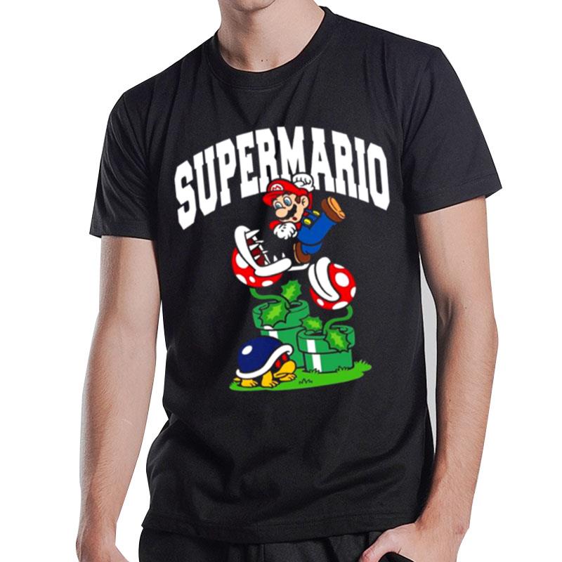 Super Mario The Scary Plant Mario Kar T-Shirt T-Shirt