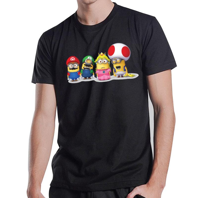 Super Minion Bros Nintendo Game T-Shirt T-Shirt