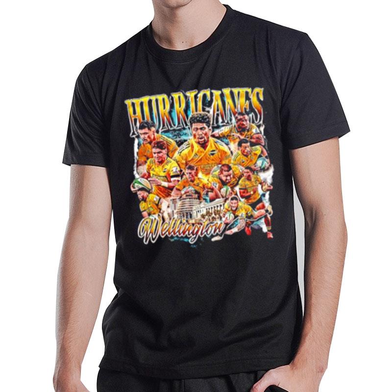 Super Rugby Hurricanes Wellington T-Shirt T-Shirt