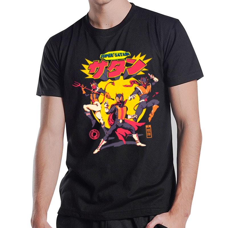 Super Satain Squad Kamen Rider T-Shirt T-Shirt