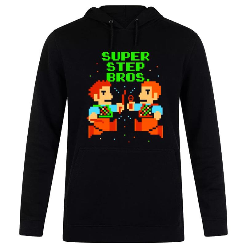 Super Step Bros 8 Bi T-Shirt Hoodie