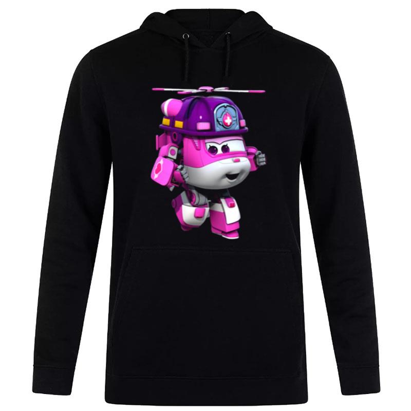 Super Wings Pink Girl T-Shirt Hoodie