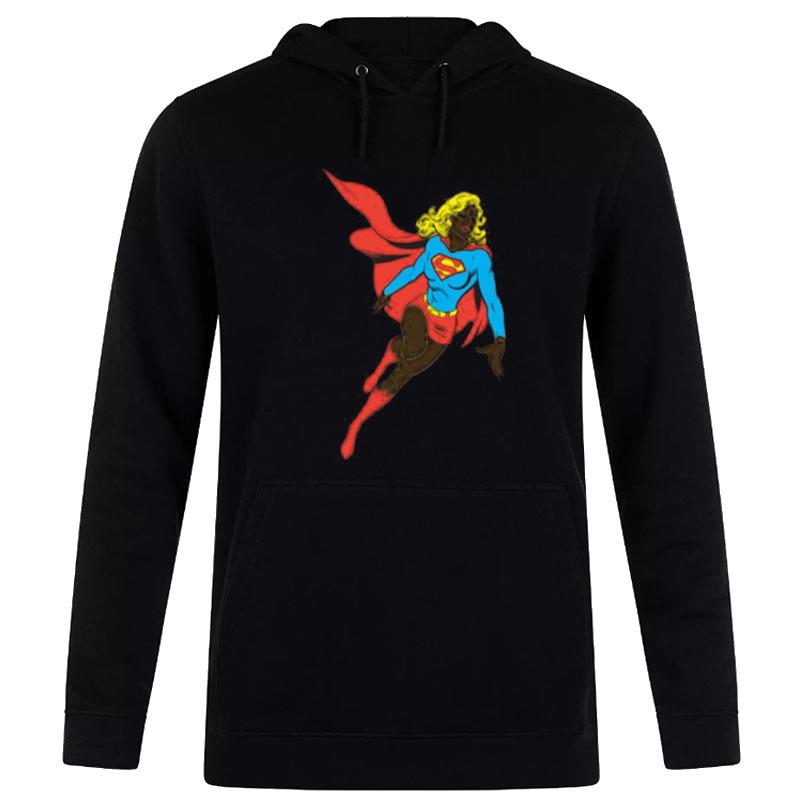 Supergirl On The Move T-Shirt Hoodie