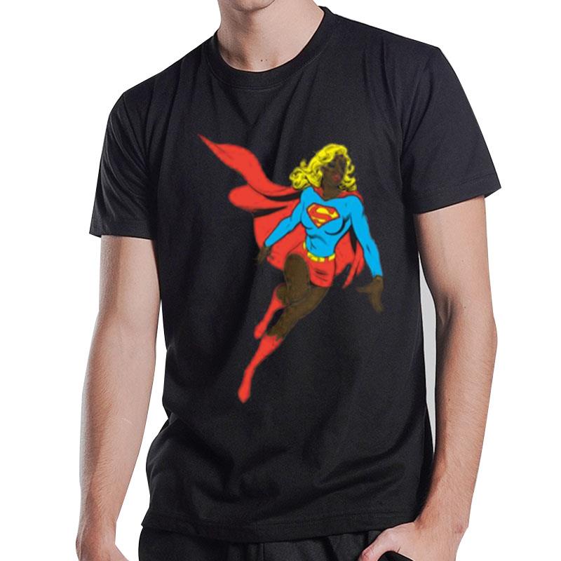 Supergirl On The Move T-Shirt T-Shirt