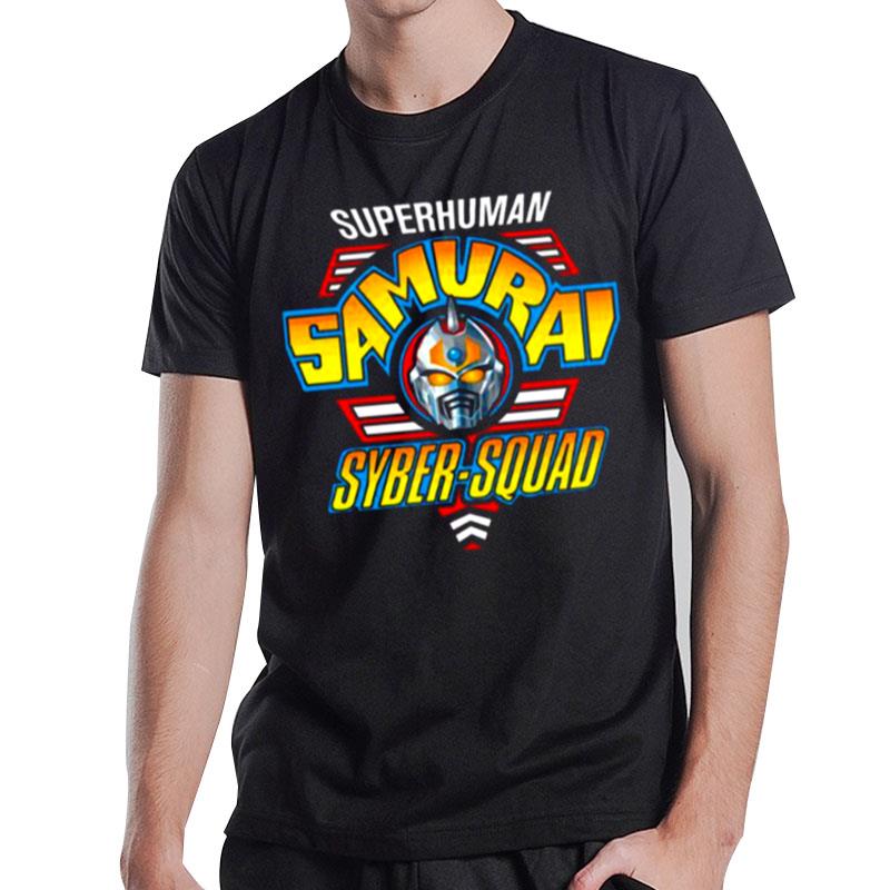 Superhuman Samurai Syber Squad Logo Ultraman T-Shirt T-Shirt