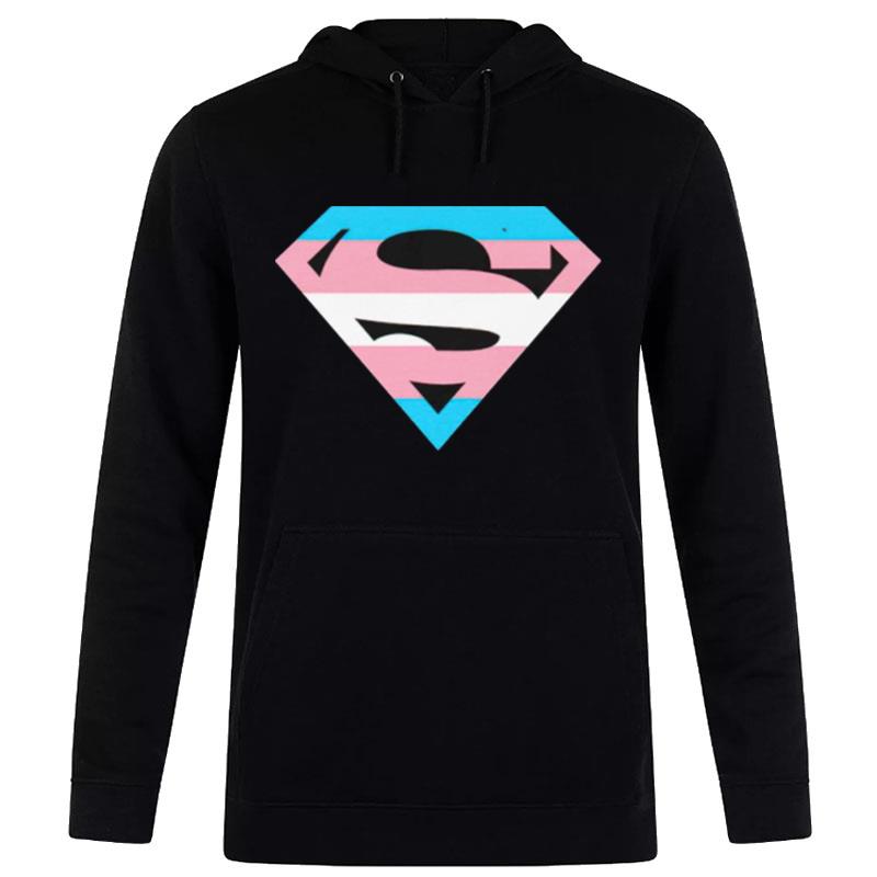 Superman Trans Rights Are Human Rights Hoodie