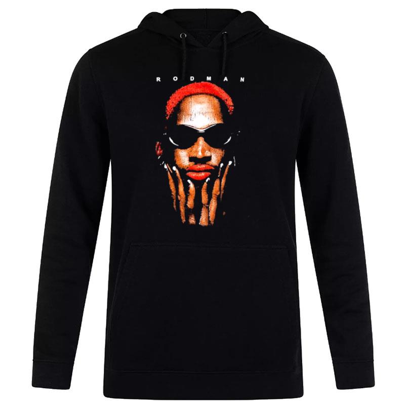 Swag Dennis Rodman With Glasses Hoodie