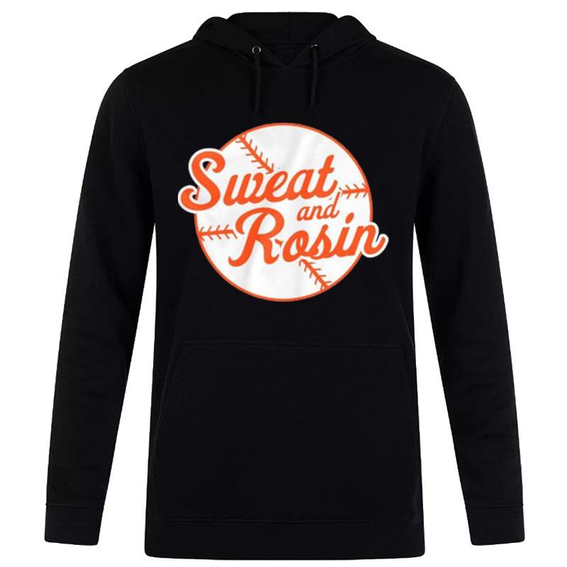 Sweat And Rosin New York Baseball Athlete Logos Hoodie