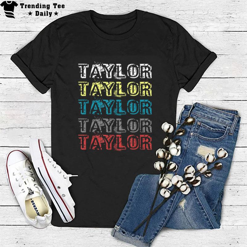 Sweat Heart Taylor Love Retro Design Funny Boys Girls Gift T-Shirt