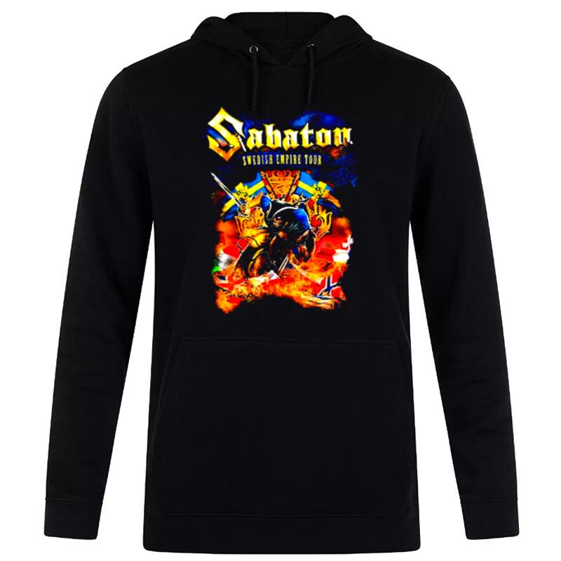 Swedish Empire Tour Sabaton Rock Band Hoodie