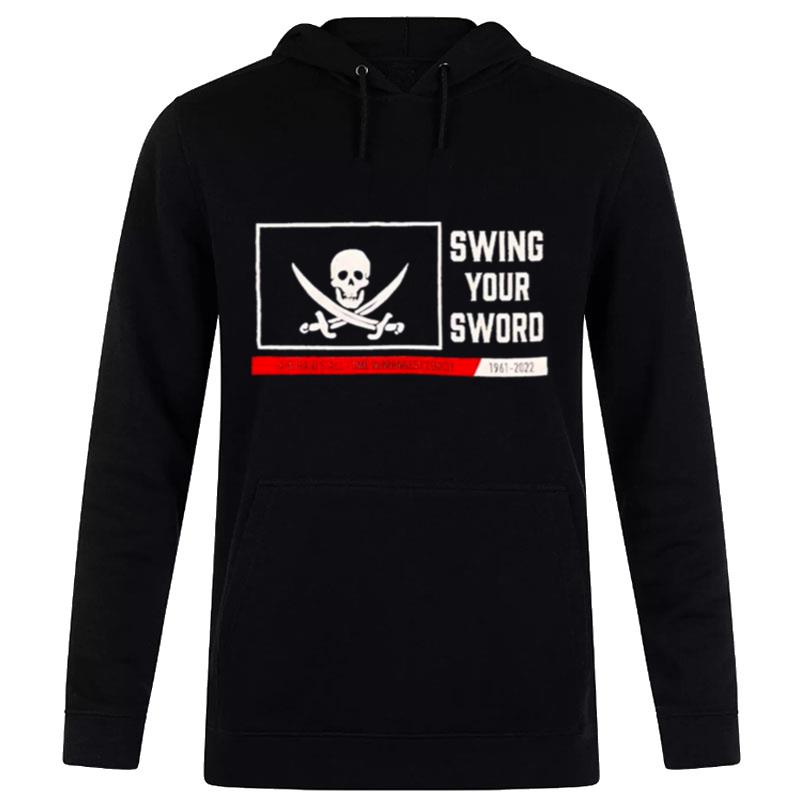 Swing Your Sword Mike Leach 1961 2022 Air Raid's All Time Winningest Coach Hoodie