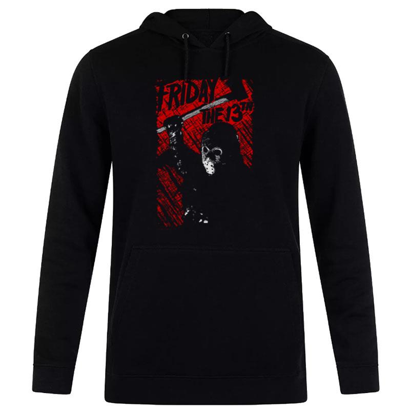 Swinging Ax Friday The 13Th Hoodie