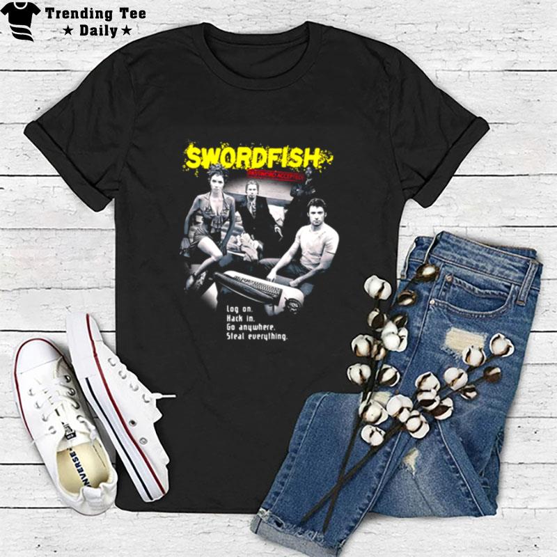 Swordfish 2001Retro Movie Hugh Jackman T-Shirt