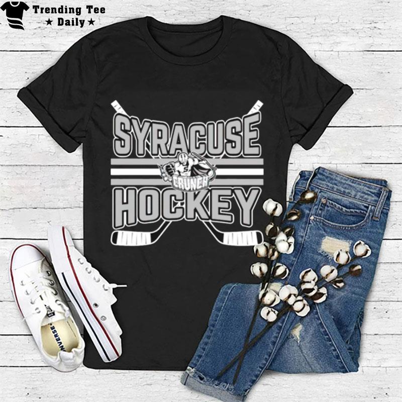 Syracuse Crunch Hockey Royal Youth Logo T-Shirt