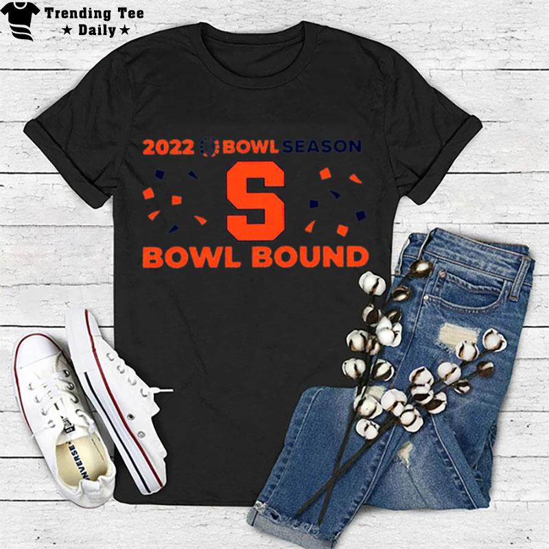 Syracuse Orange 2022 Bowl Season Bowl Bound T-Shirt