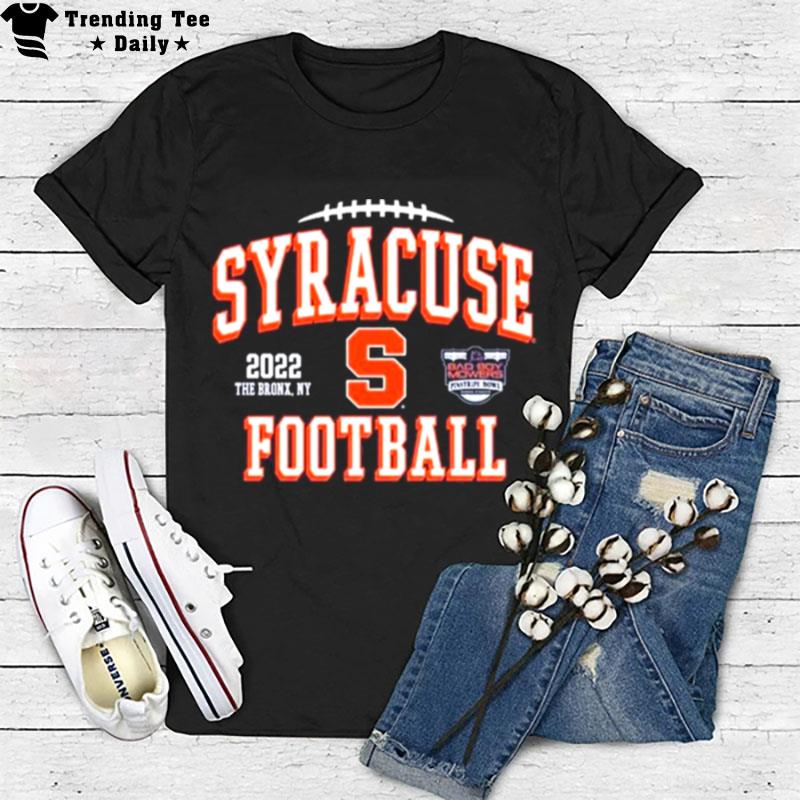 Syracuse Orange 2022 Pinstripe Bowl Single Team T-Shirt