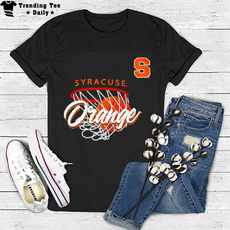 Syracuse Orange Blue Mad Hoops T-Shirt