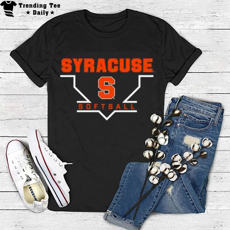 Syracuse Orange Homeplate Softball T-Shirt