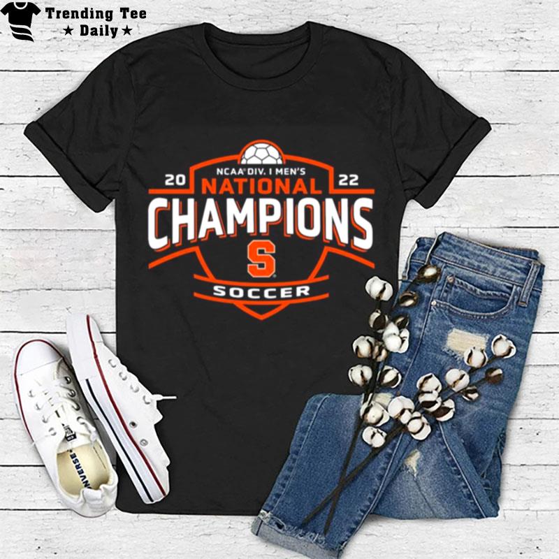 Syracuse Orange Ncaa Div I Men's Soccer National Champions 2022 T-Shirt