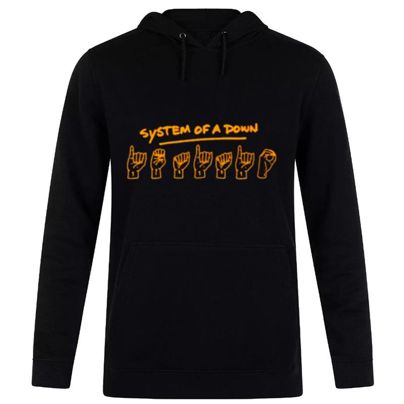 System Of A Down Sign Language Hoodie