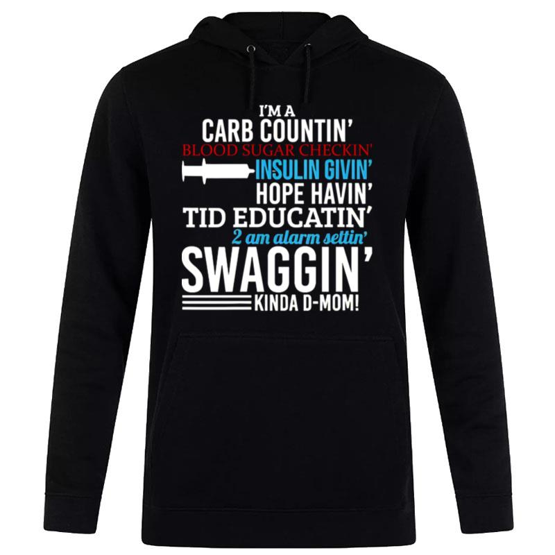 T1D Diabetic Mom Type 1 Diabetes Awareness Hoodie