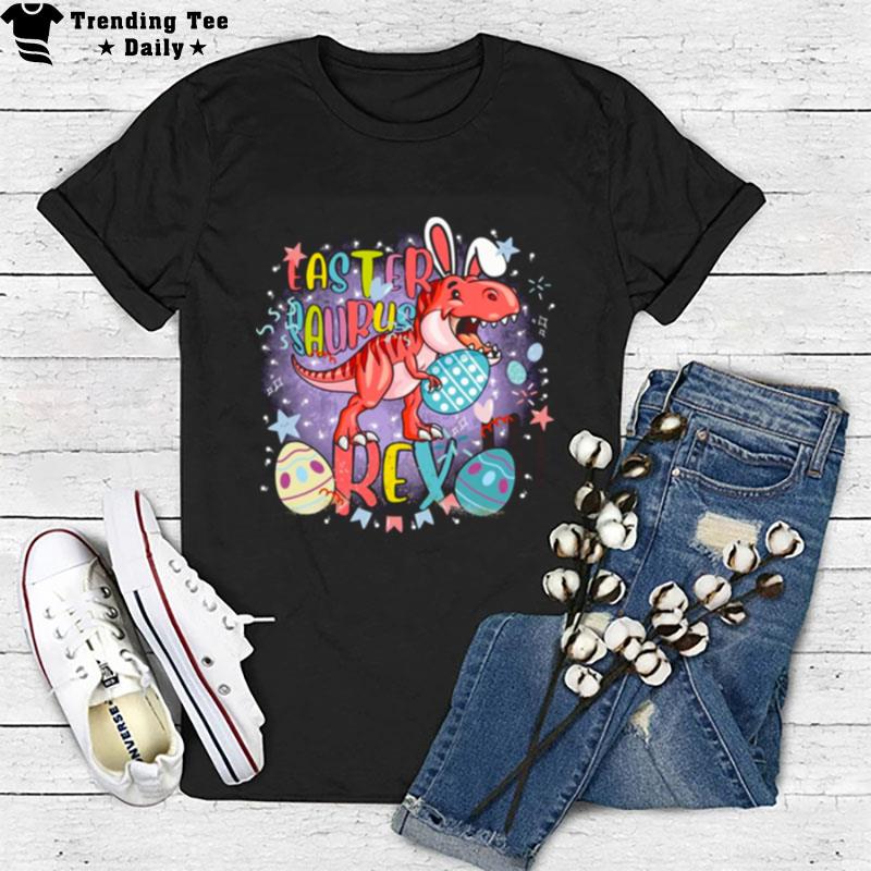 T Rex Easter Saurus Rex Happy Easter Cute Ar T-Shirt