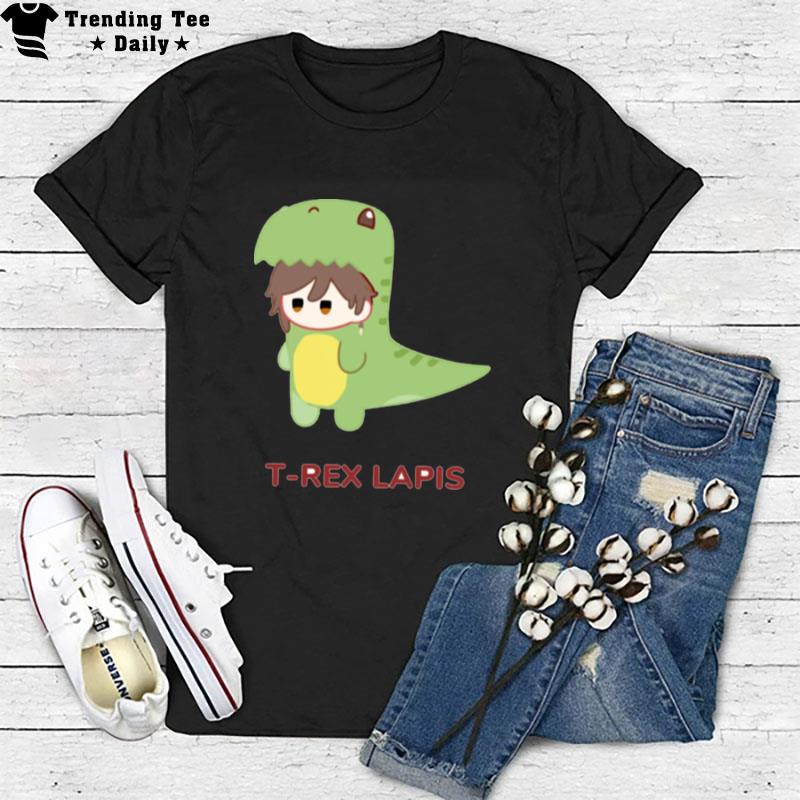 T Rex Lapis Zhongli Genshin Impac T-Shirt