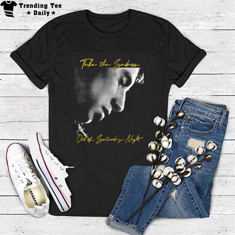 Take The Sadness Out Of Saturday Night Album Cover Bleachers Vintage T-Shirt