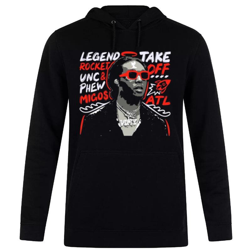 Takeoff Tribute Legend Take Rocket Off Hoodie