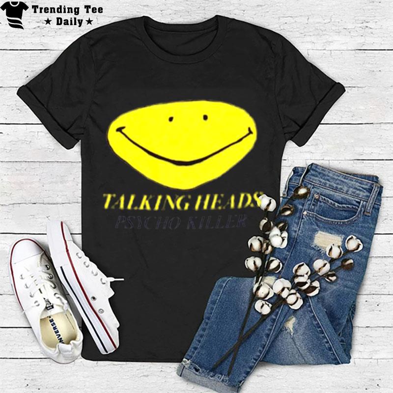 Talking Heads Psycho Killer Smile T-Shirt