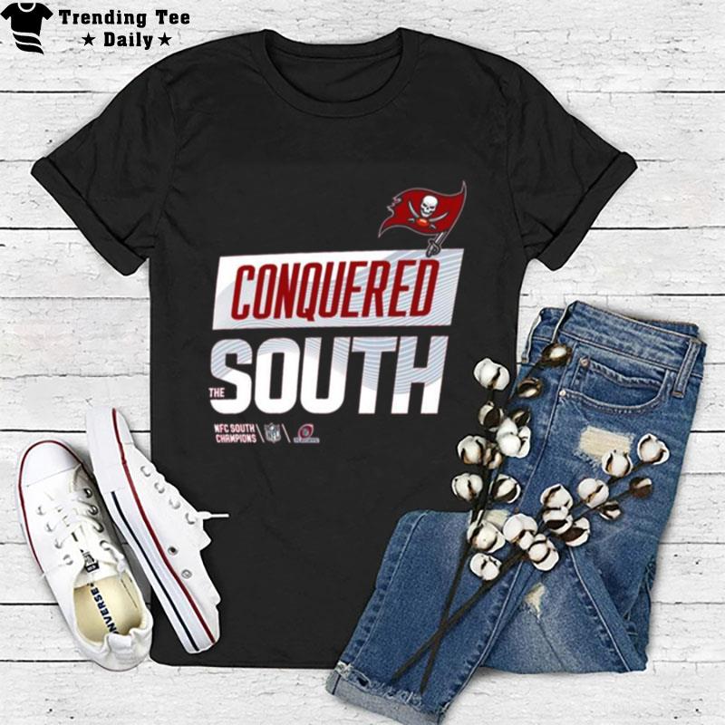 Tampa Bay Buccaneers Conquered The South Nfc South Champions T-Shirt