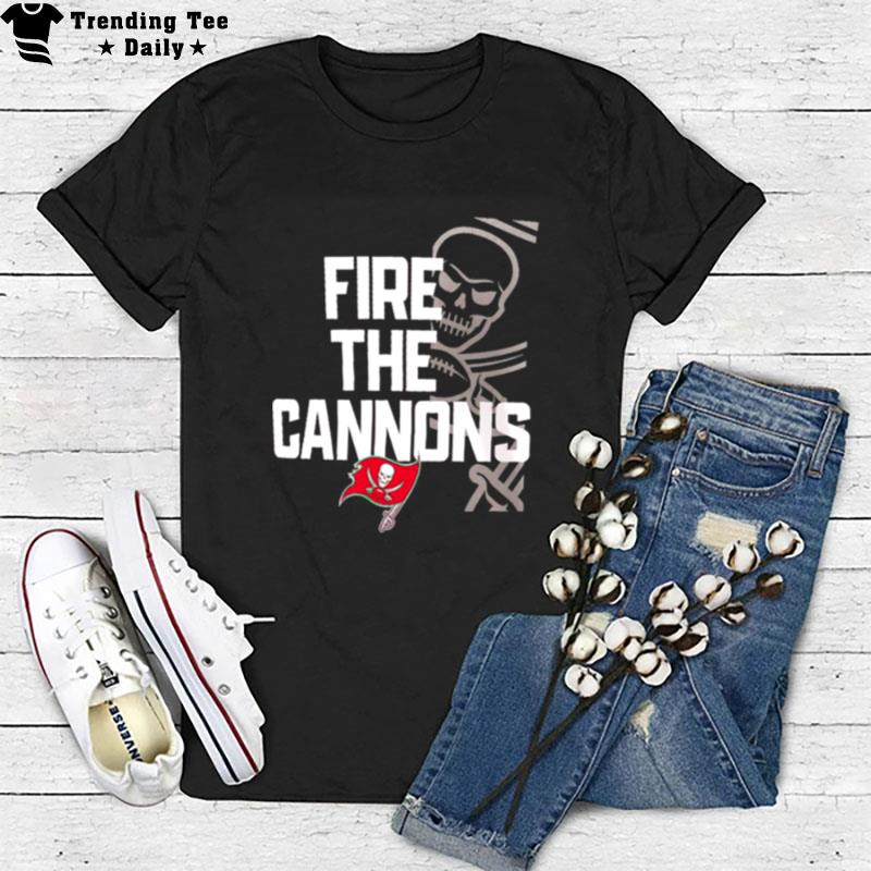 Tampa Bay Buccaneers Fire The Cannons Spor T-Shirt