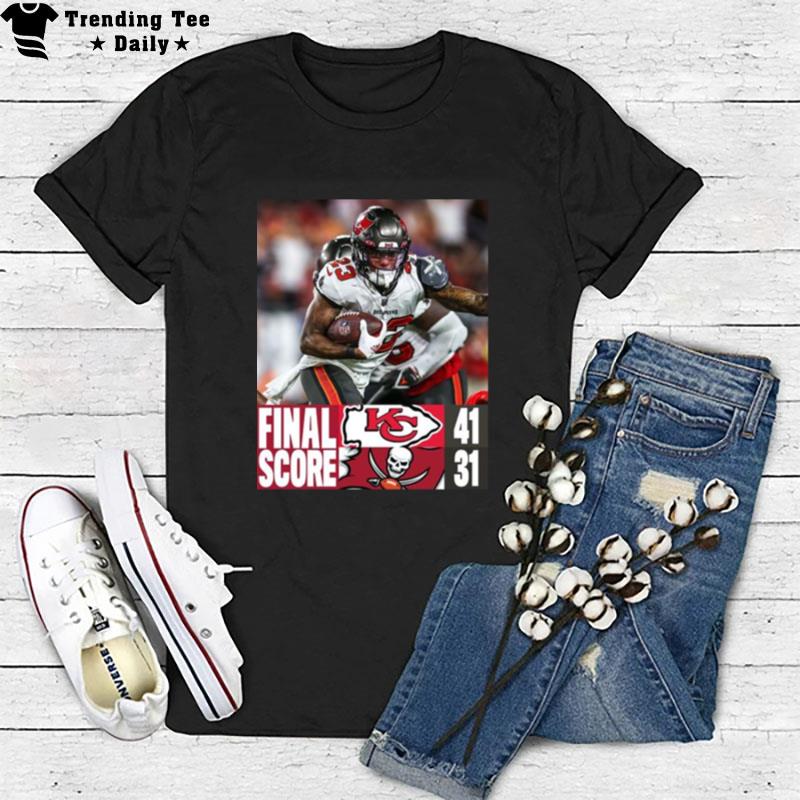 Tampa Bay Buccaneers Florida Strong Final Score T-Shirt