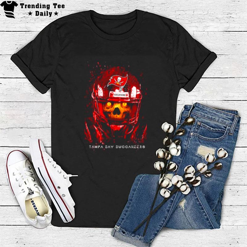 Tampa Bay Buccaneers Skull Ar T-Shirt