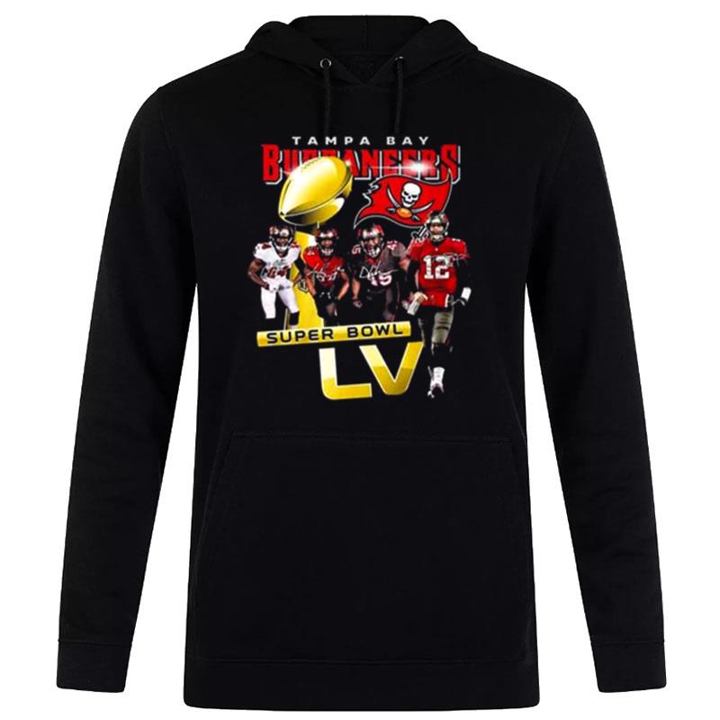 Tampa Bay Buccaneers Super Bowl Lvi Signatures Hoodie